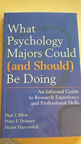 What Psychology Majors Could and – Paperback, by Silvia Paul J.; – Acceptable n