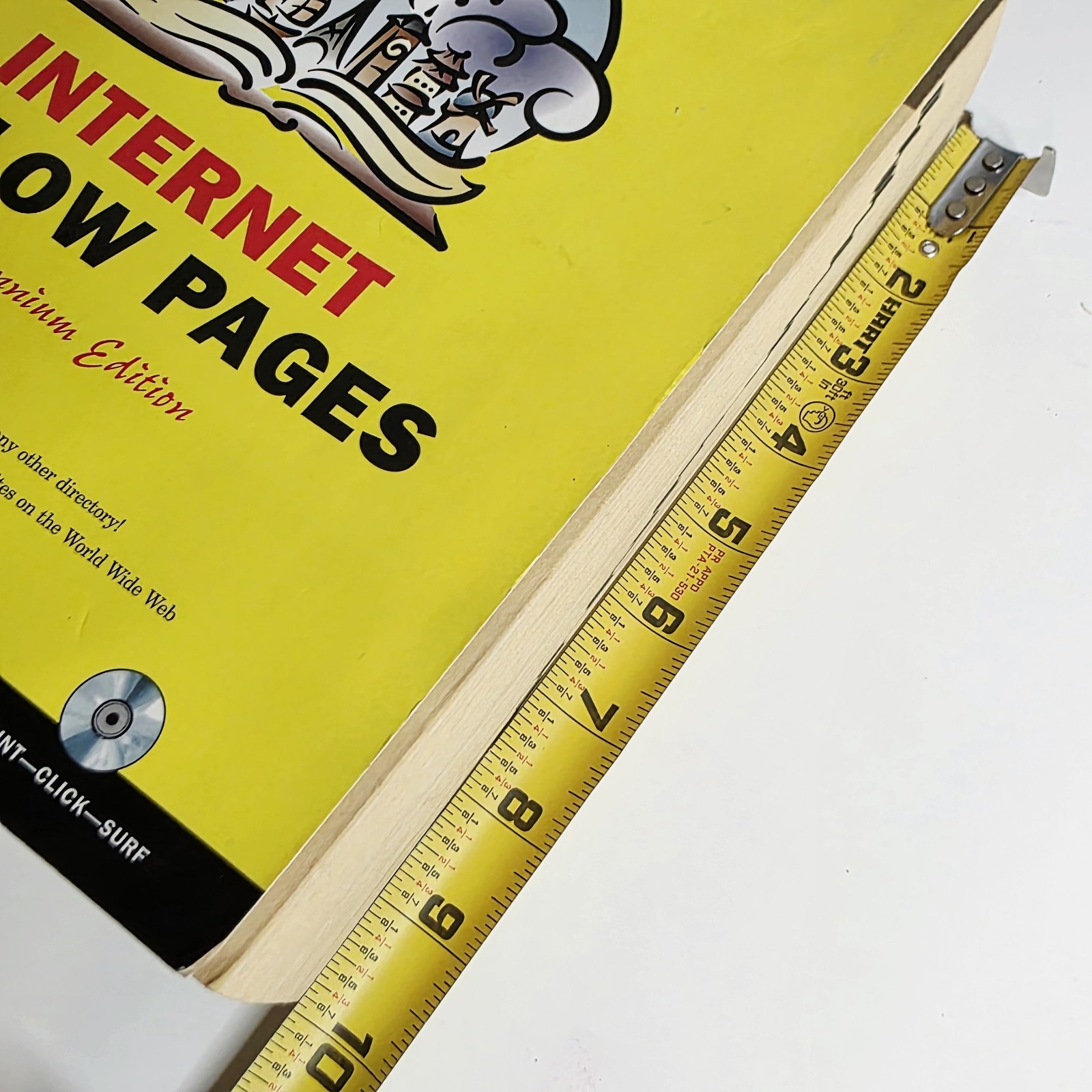Vintage QUE’S Official Internet Yellow Pages With Disc MILENNIUM EDITION Turner