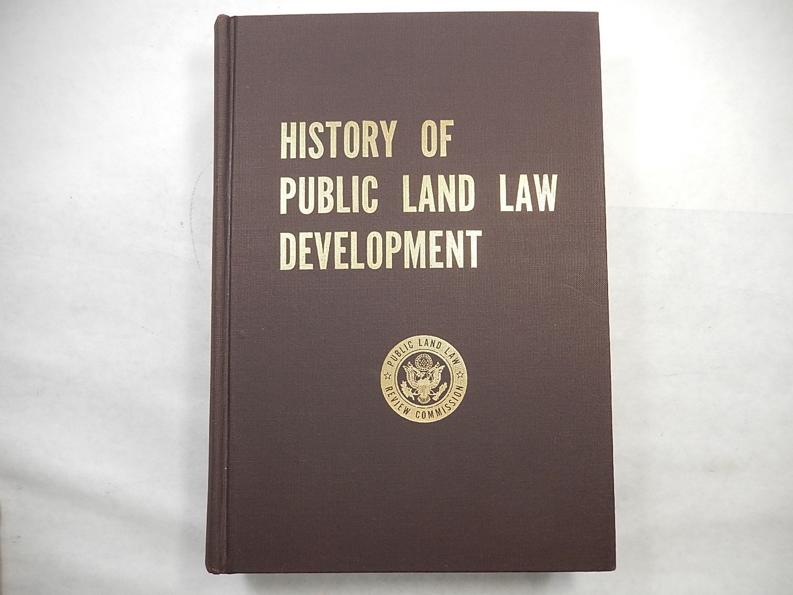 History of Public Land Law Development by Paul W. Gates, 1968, NICE