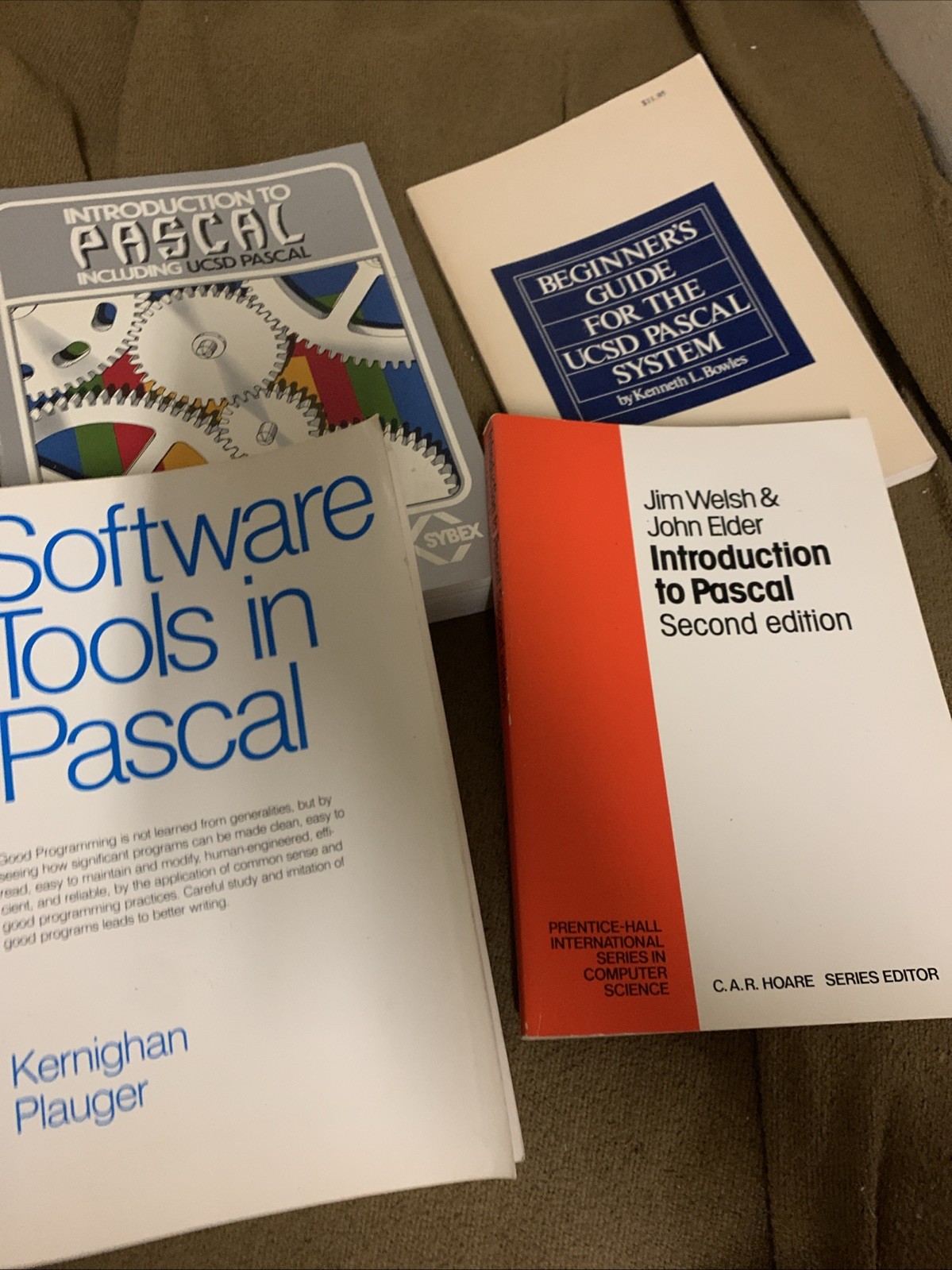 Programming In Pascal Software Tools a Introduction Beginners Vintaage