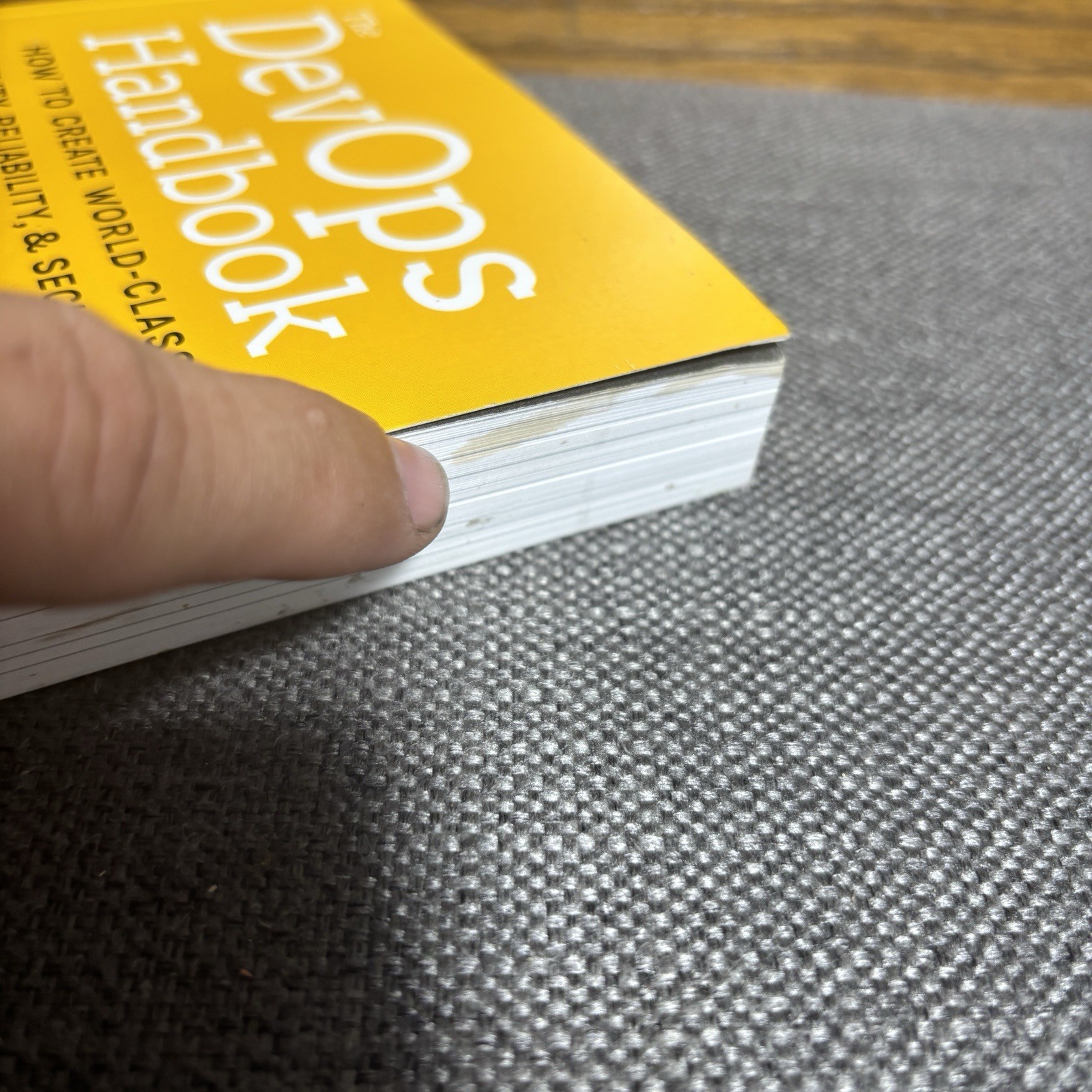 The DevOps Handbook Gene Kim Jez Humble IT Revolution 2016 Paperback