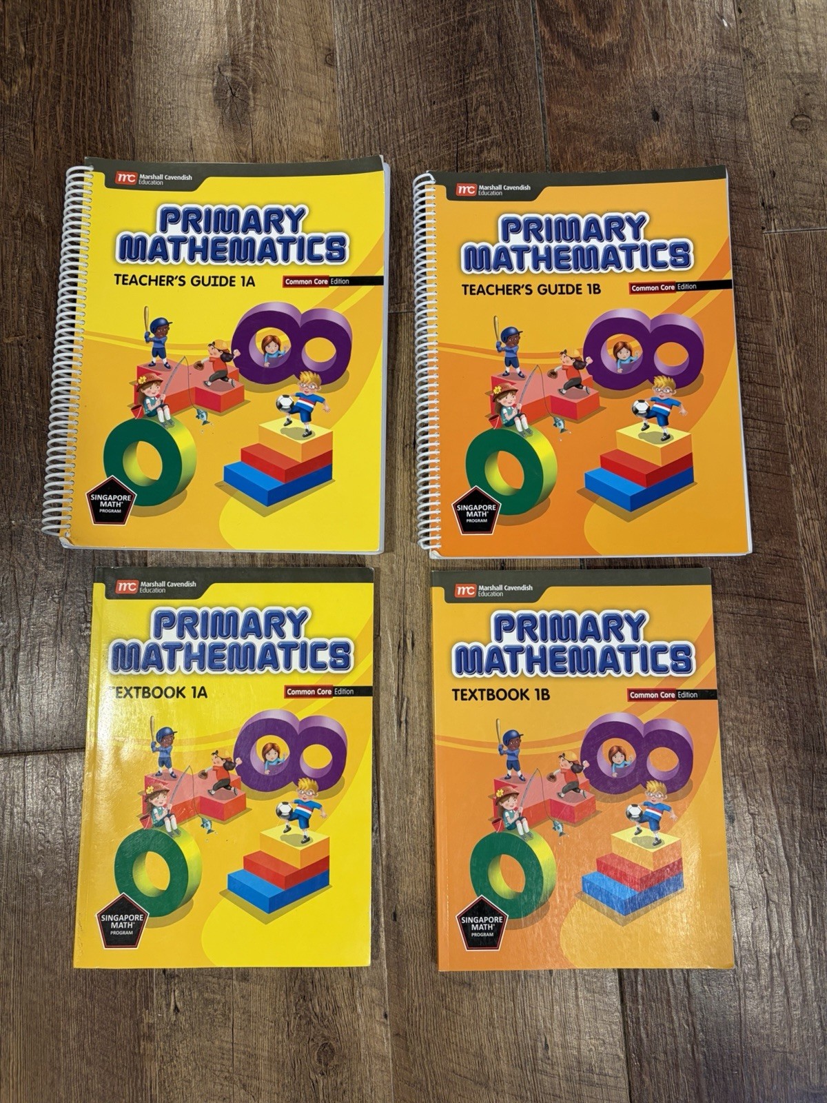 Primary Mathematics 1A & 1B Teacher’s Guide & Textbooks