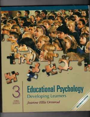 Educational Psychology: – Paperback, by Ormrod Jeanne Ellis – Acceptable n