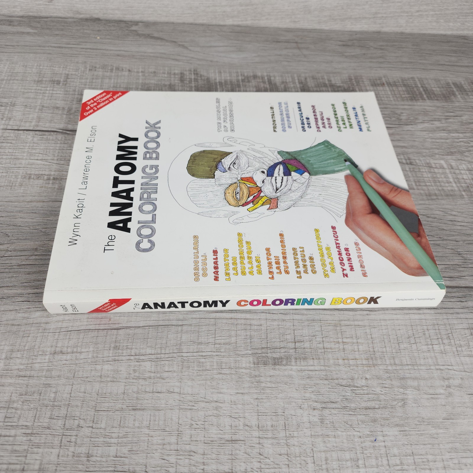 Anatomy Coloring Book by Wynn Kapit and Lawrence M. Elson (2001) Trade Paperback