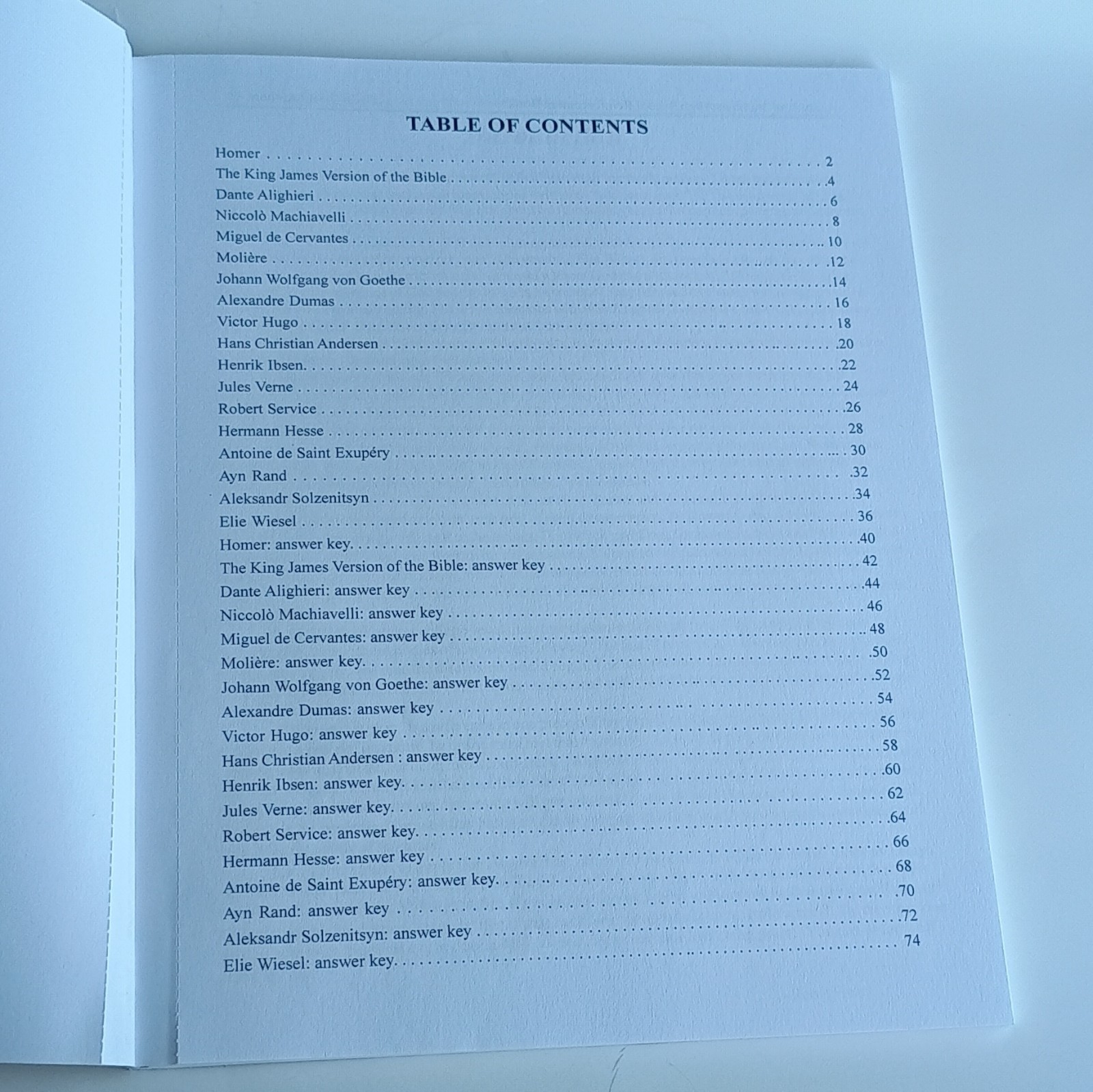Analytical Grammar High School Reinforcement: Great World Authors PB (2009)