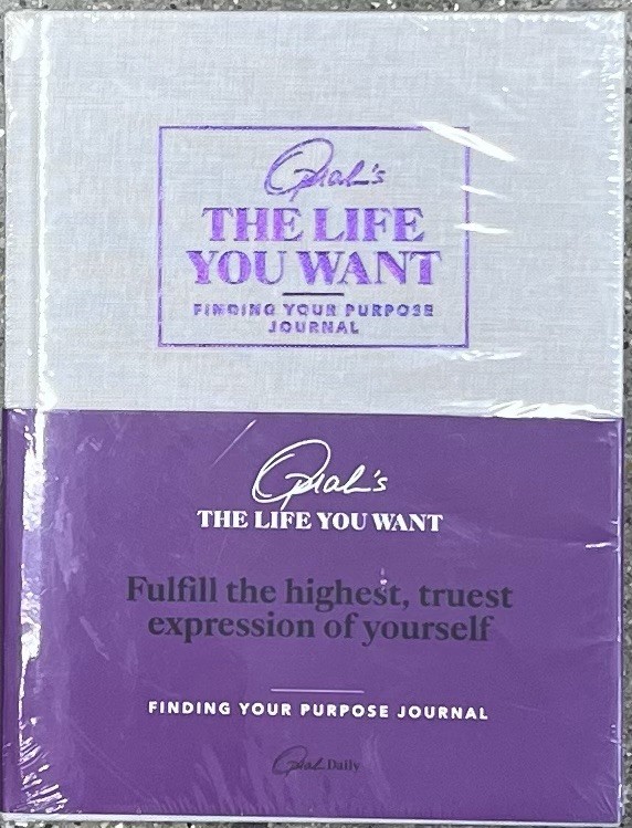 Oprah’s The Life You Want : Finding Your Purpose Journal BRAND NEW