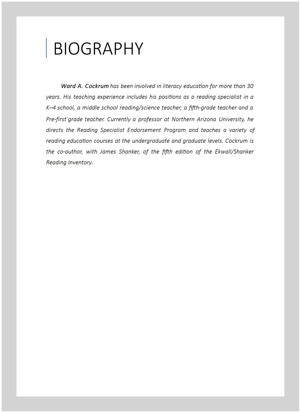 Locating and Correcting Reading Difficulties, Paperback by Cockrum, Ward A.; …