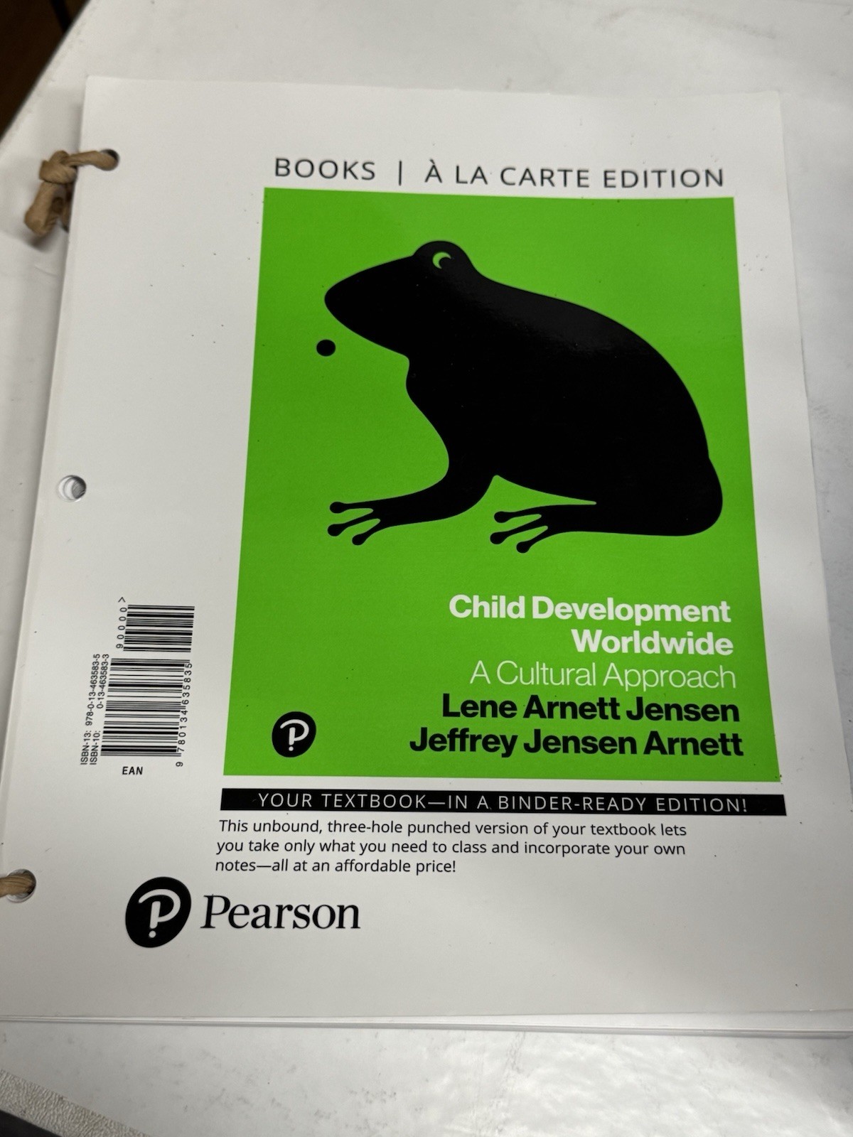 Child Development Worldwide A Cultural Approach Loose Leaf For Three Ring Binder