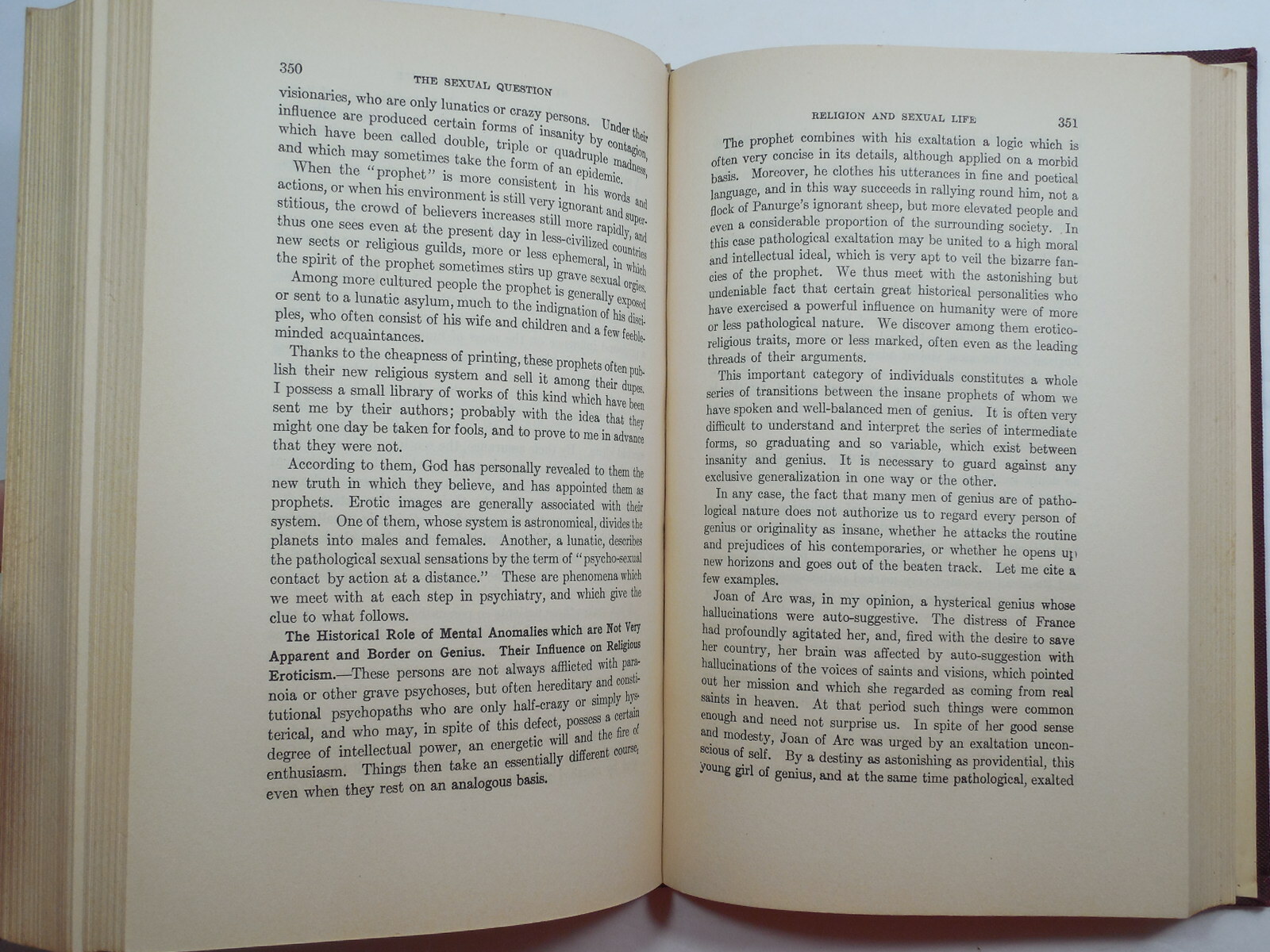 The Sexual Question: A Scientific Psychological … by August Forel, 1929, VG