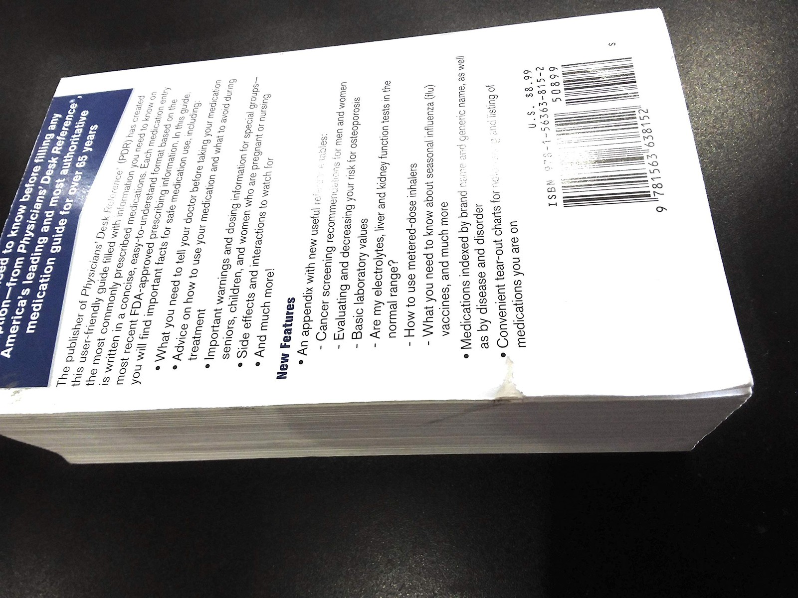 The PDR Pocket Guide to Prescription Drugs – paperback PDR Network, LLC