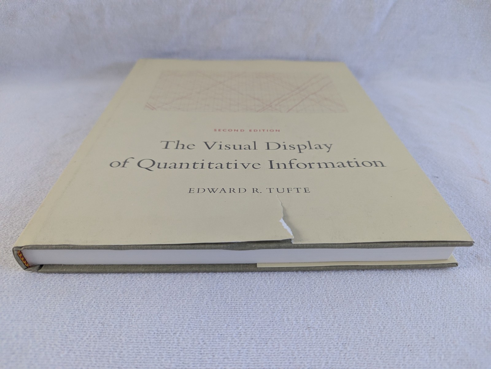 SIGNED by Edward Tufte, The Visual Display of Quantitative Information 2nd Ed.