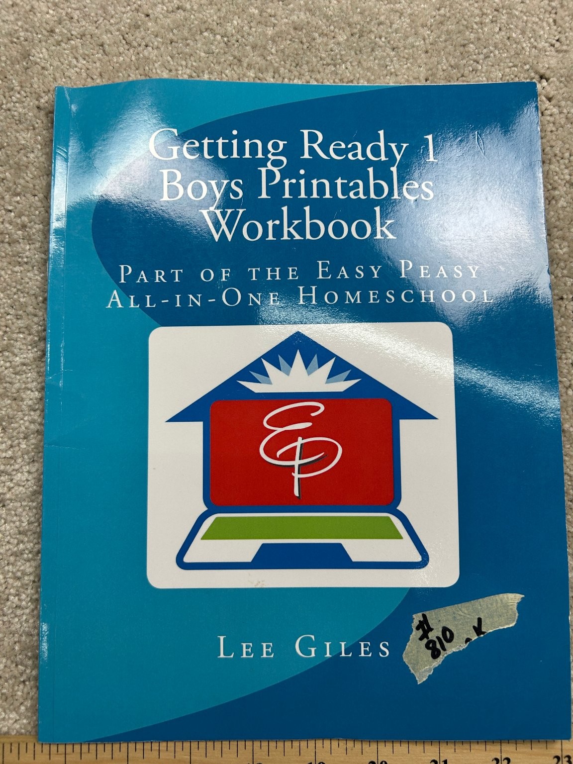 Getting Ready 1 Boys Printables Workbook Lee Giles 2016 Easy Peasy Homeschool