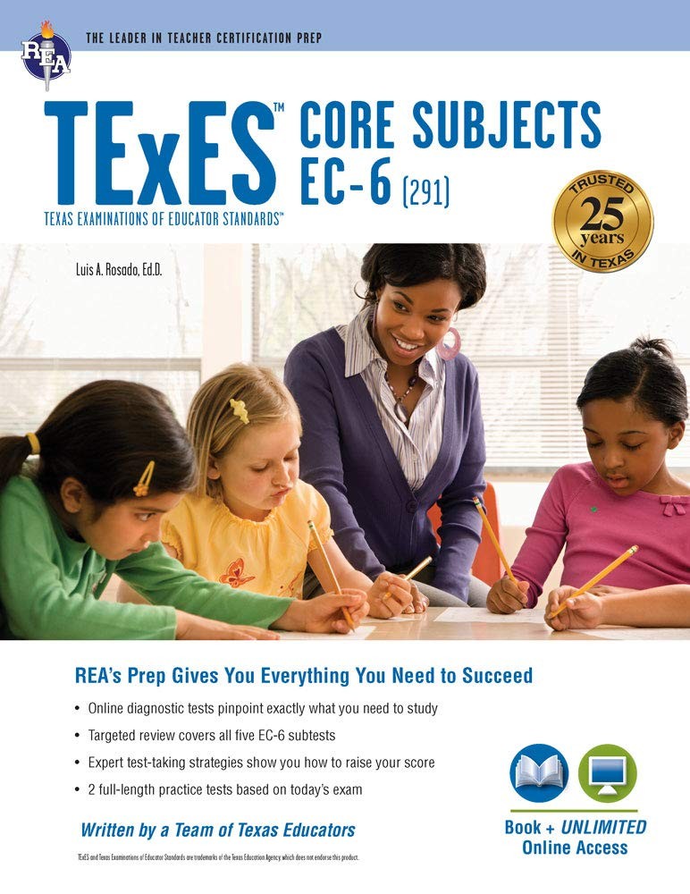 TExES Core Subjects EC-6 (291) Book + Online (TExES Teacher Certification Te…