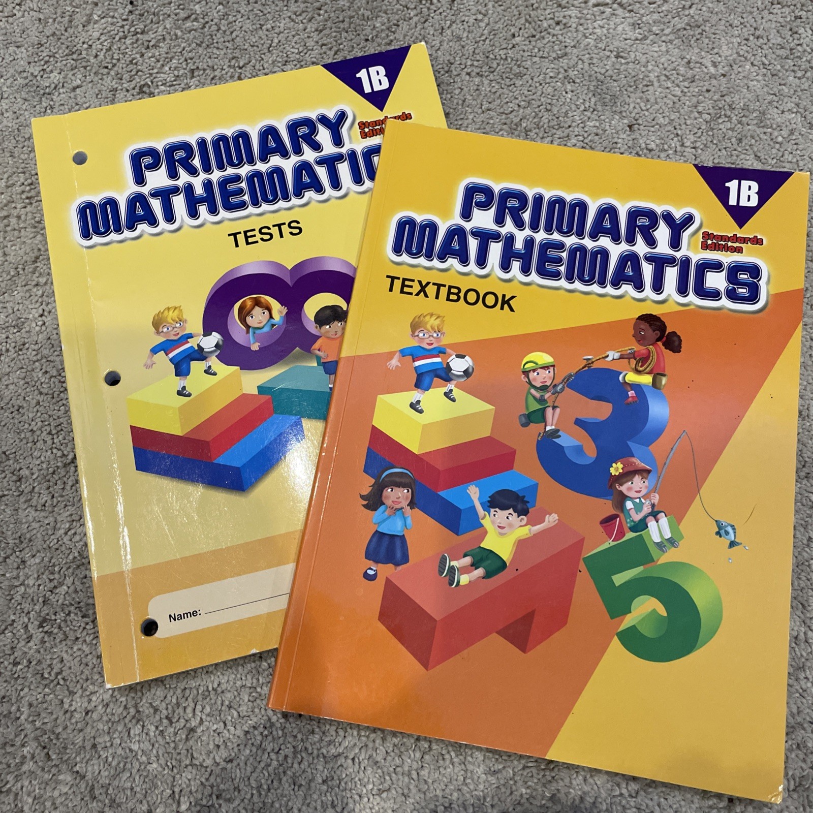 Primary Mathematics 1b Textbook And Test Standards Edition