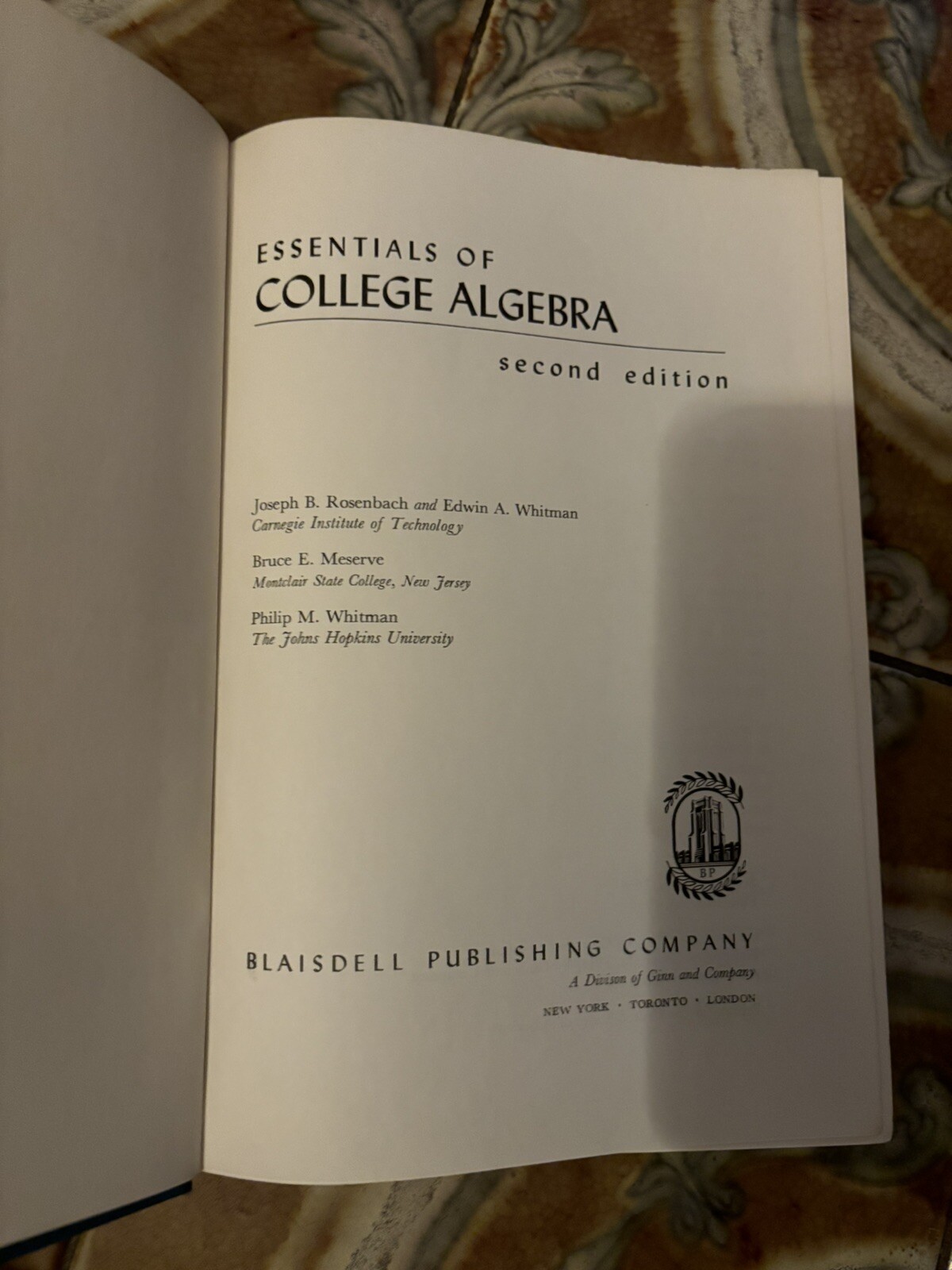 Intermediate Algebra by Bill D. New and D. Franklin Wright 4th Edition – 2 Books