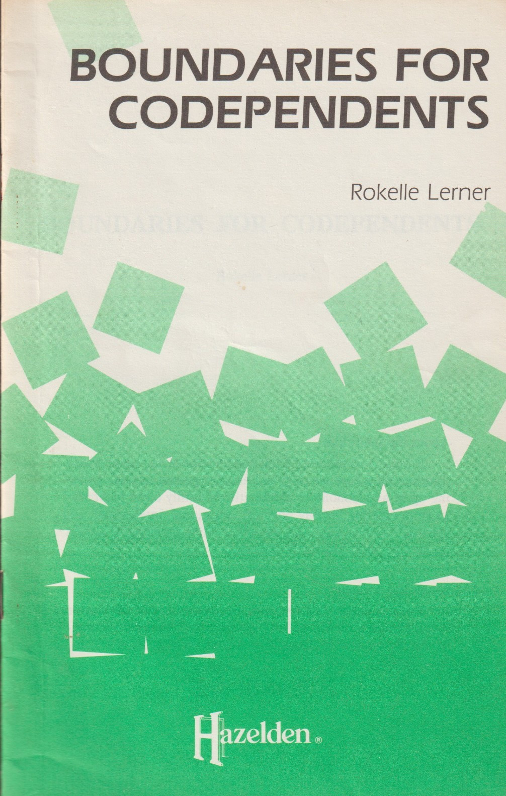 Boundaries for Codependents, Lerner, Al-Anon, Alcoholics Anonymous, ACA booklet