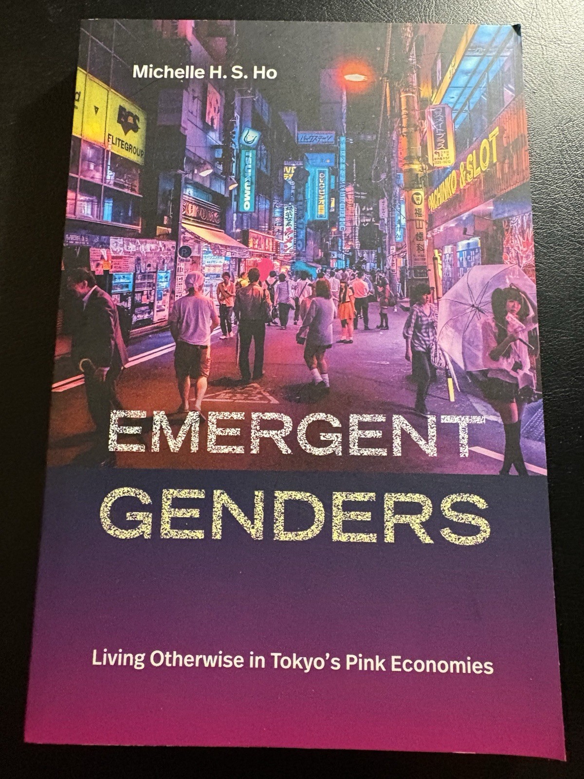 Emergent Genders Michelle H S Ho 2025 PB Duke Tokyo Pink Economies Queer LGBTQIA