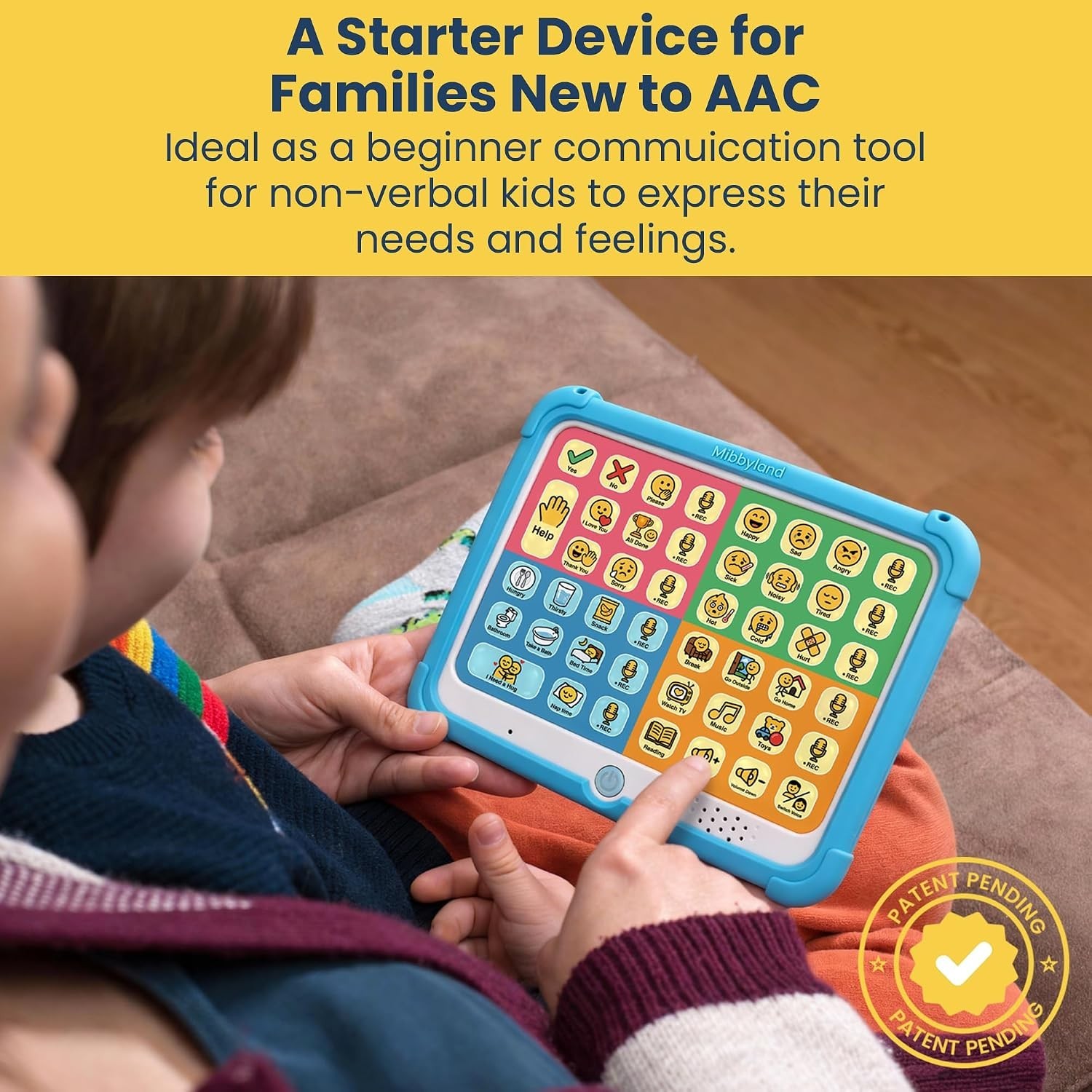 AAC Device for Autism & Nonverbal Kids and Adults | 32 Preset and 11 Recordable