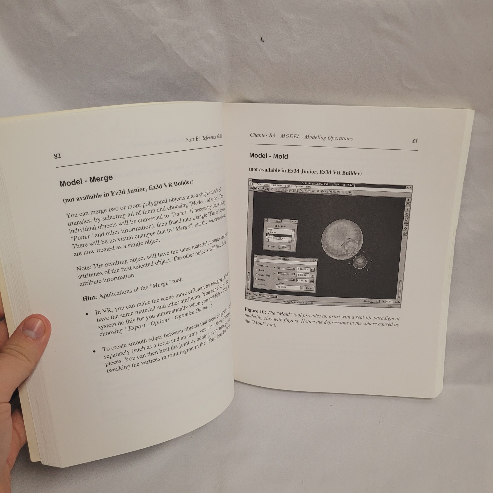 1996 EZ3D VRML Author 2.0 PC Version w/ CD Rom (On-Line), L. Ames Andrea 6048RSI