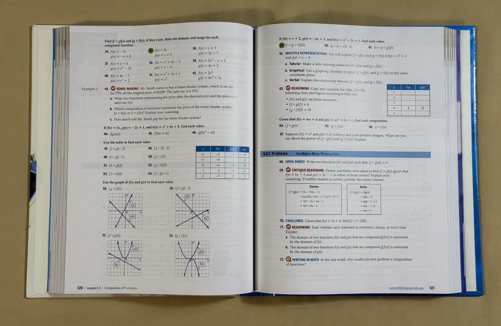 NEW Glencoe Algebra 2 Hardcover Textbook 2018 McGraw-Hill ISBN 9780079039903