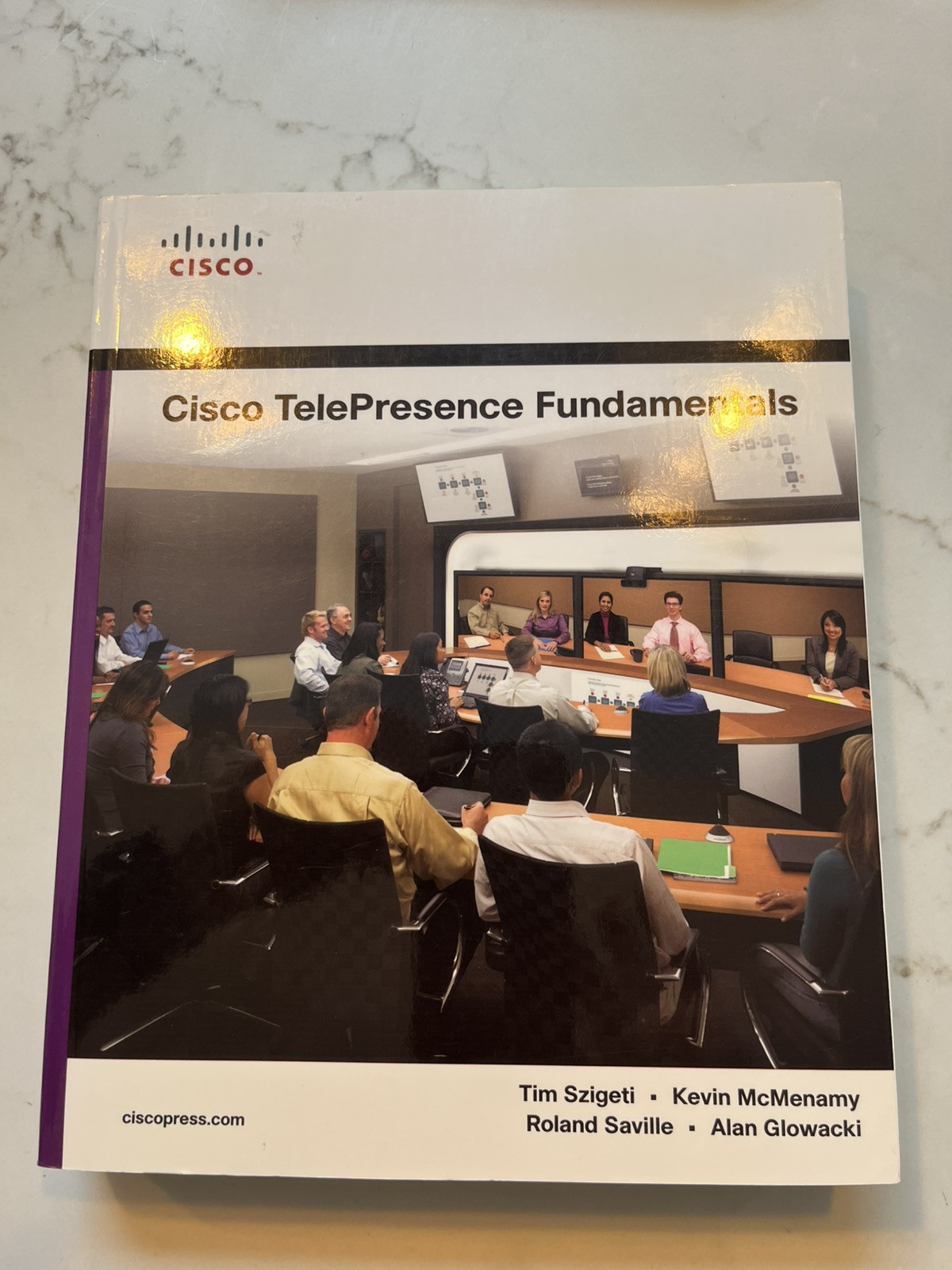 CISCO TELEPRESENCE FUNDAMENTALS By Szigeti, McMenamy, Saville, Glowacki SC New