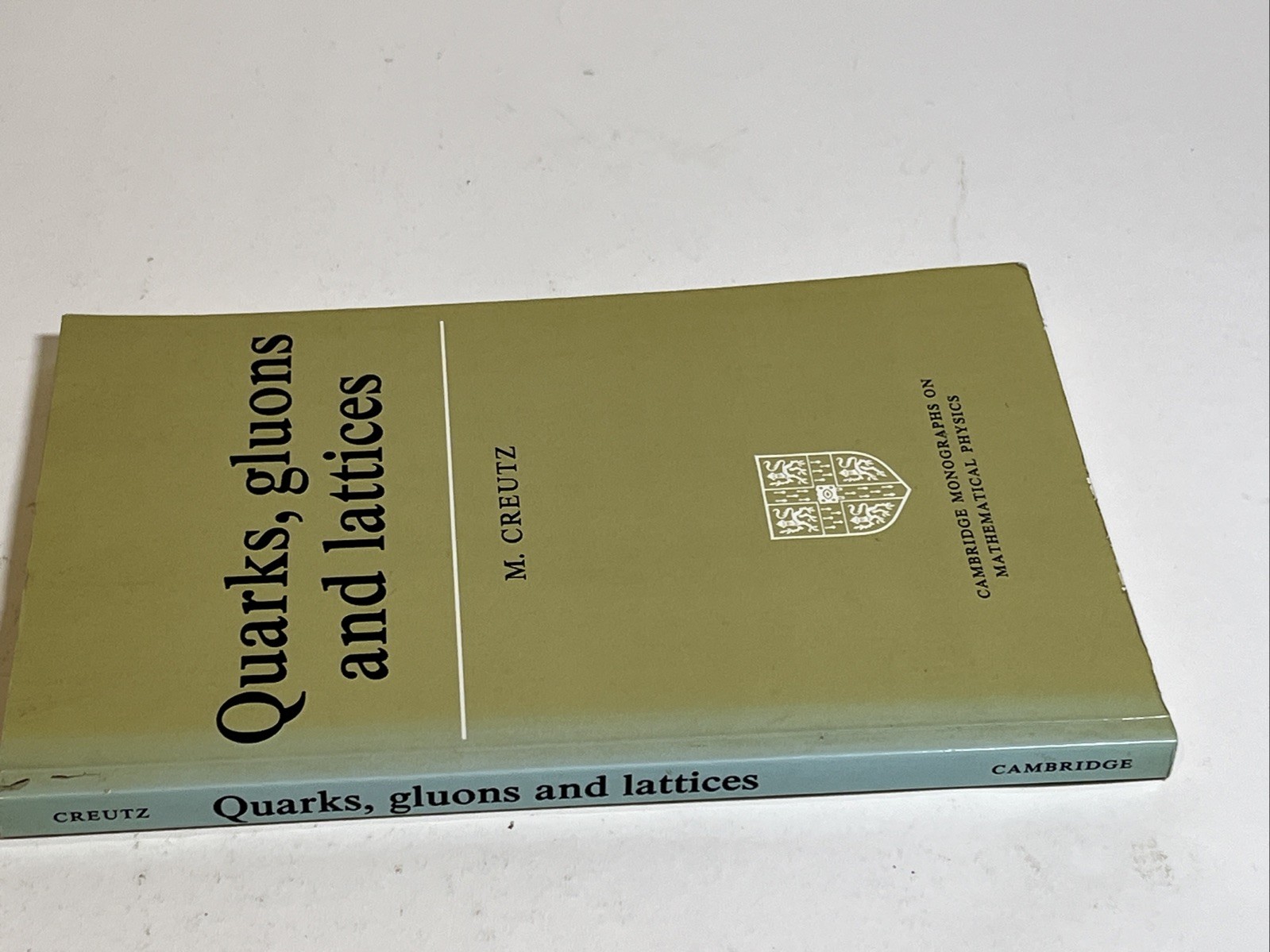 Cambridge Monographs on Mathematical Physics Ser.: Quarks, Gluons and…