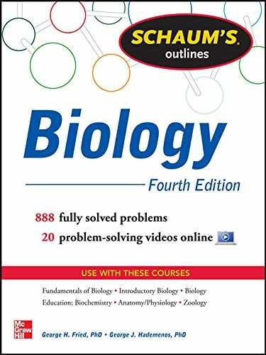 Biology (Schaum’s Outlines) – Paperback, by Fried George – Acceptable