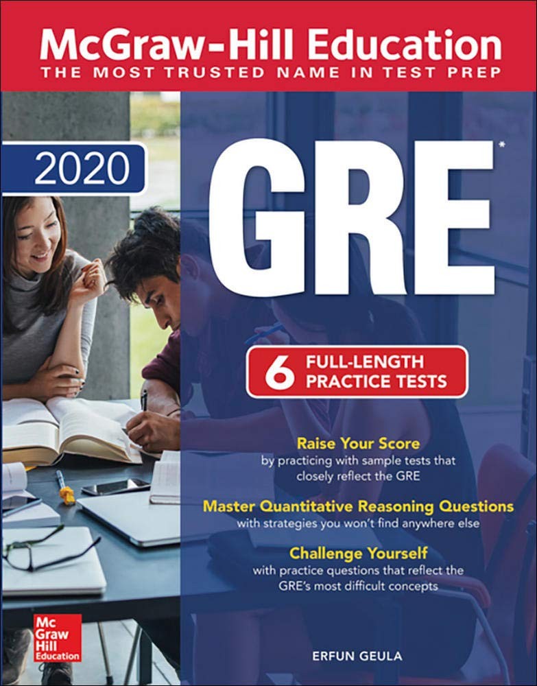 McGraw-Hill Education GRE 2020 – Geula, Erfun – Acceptable – See condition n…