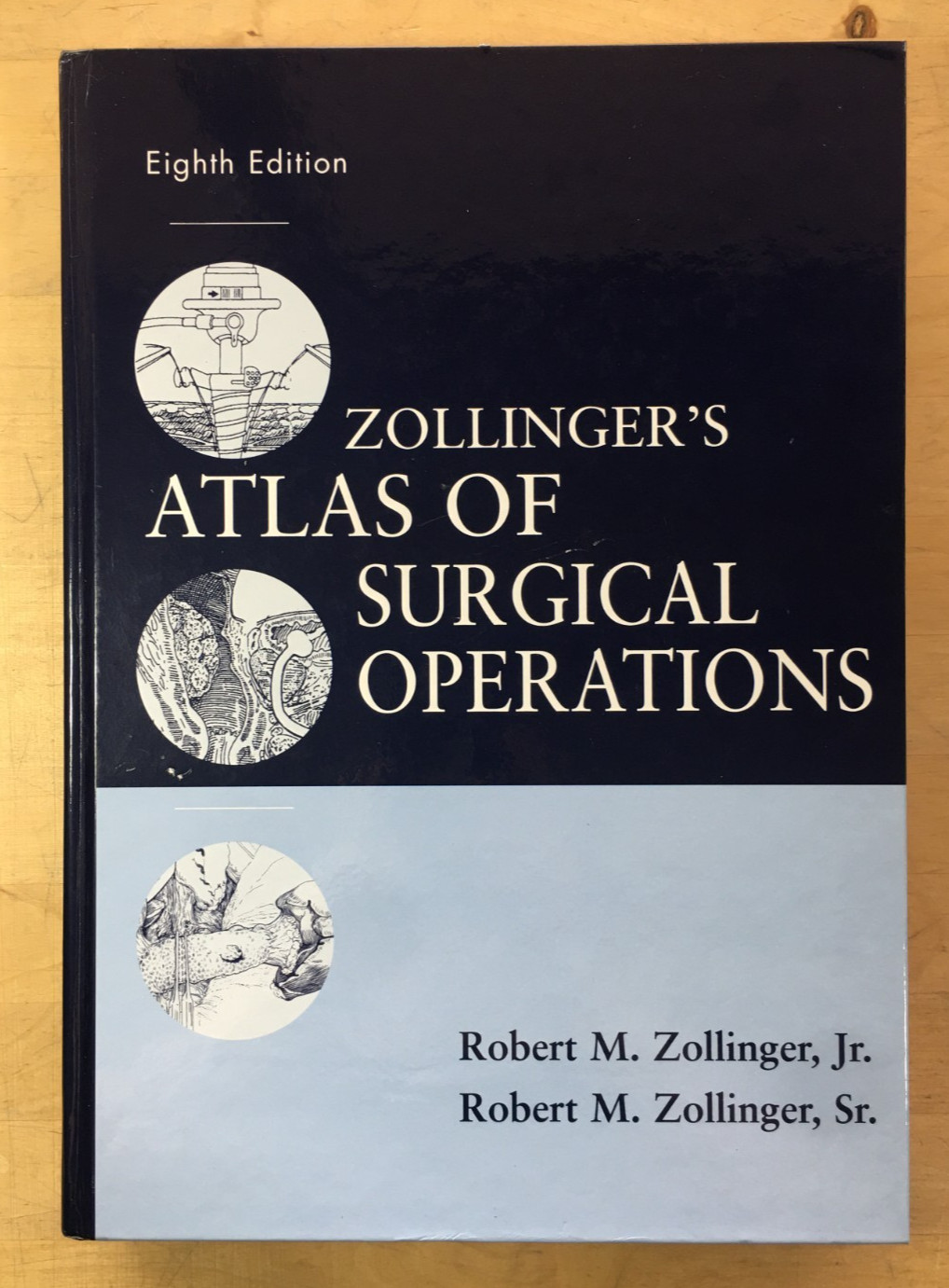 Zollinger’s Atlas of Surgical Operations- Eighth Edition by Zollinger – HC, Good