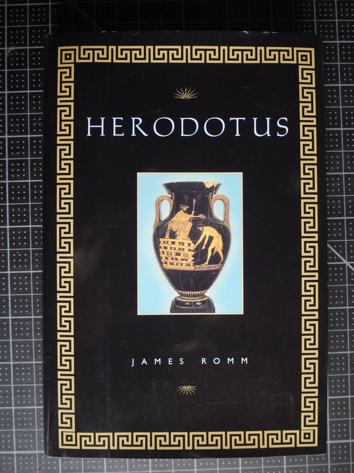 Herodotus by James Romm. 1st ED/1st Printing Hardcover