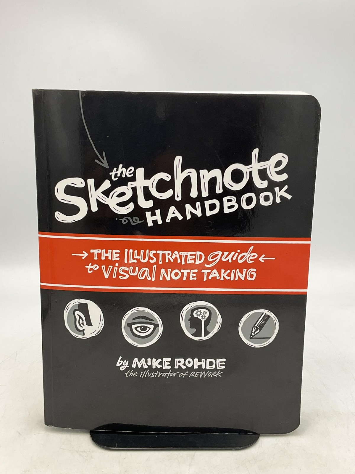 The Sketchnote Handbook Mike Rohde Paperback 2013 Black/Orange PB