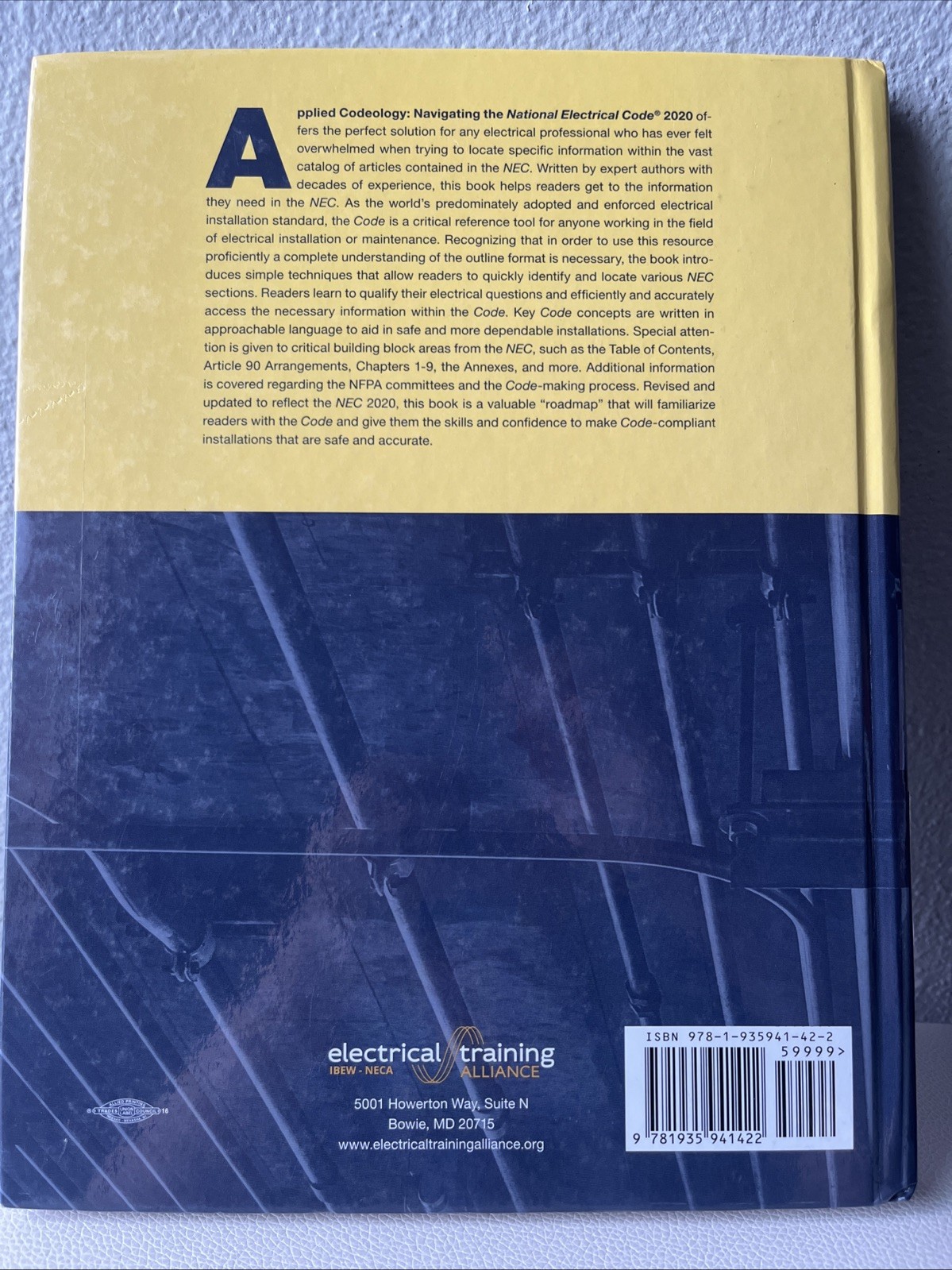 Applied Codeology – Navigating the NEC 2020 Electrical Training Hardcover