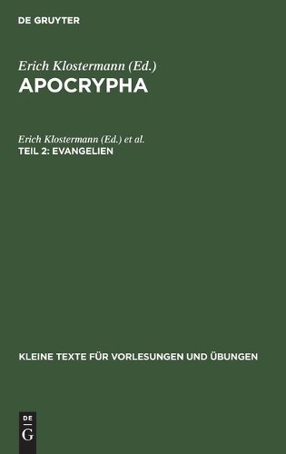 Evangelien (Hardback) Kleine Texte Für Vorlesungen Und Übungen