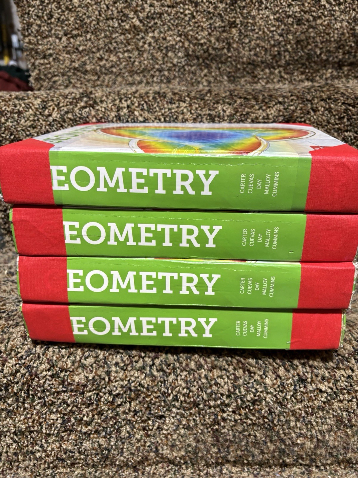 Geometry Textbook McGraw Hill Glencoe Student Edition 2018 ISBN 9780079039941