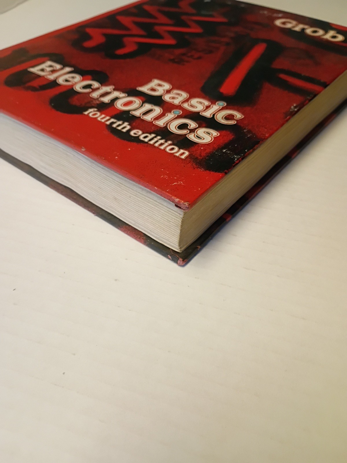 Grob Basic Electronics Fourth Hardcover Fourth Edition 1977