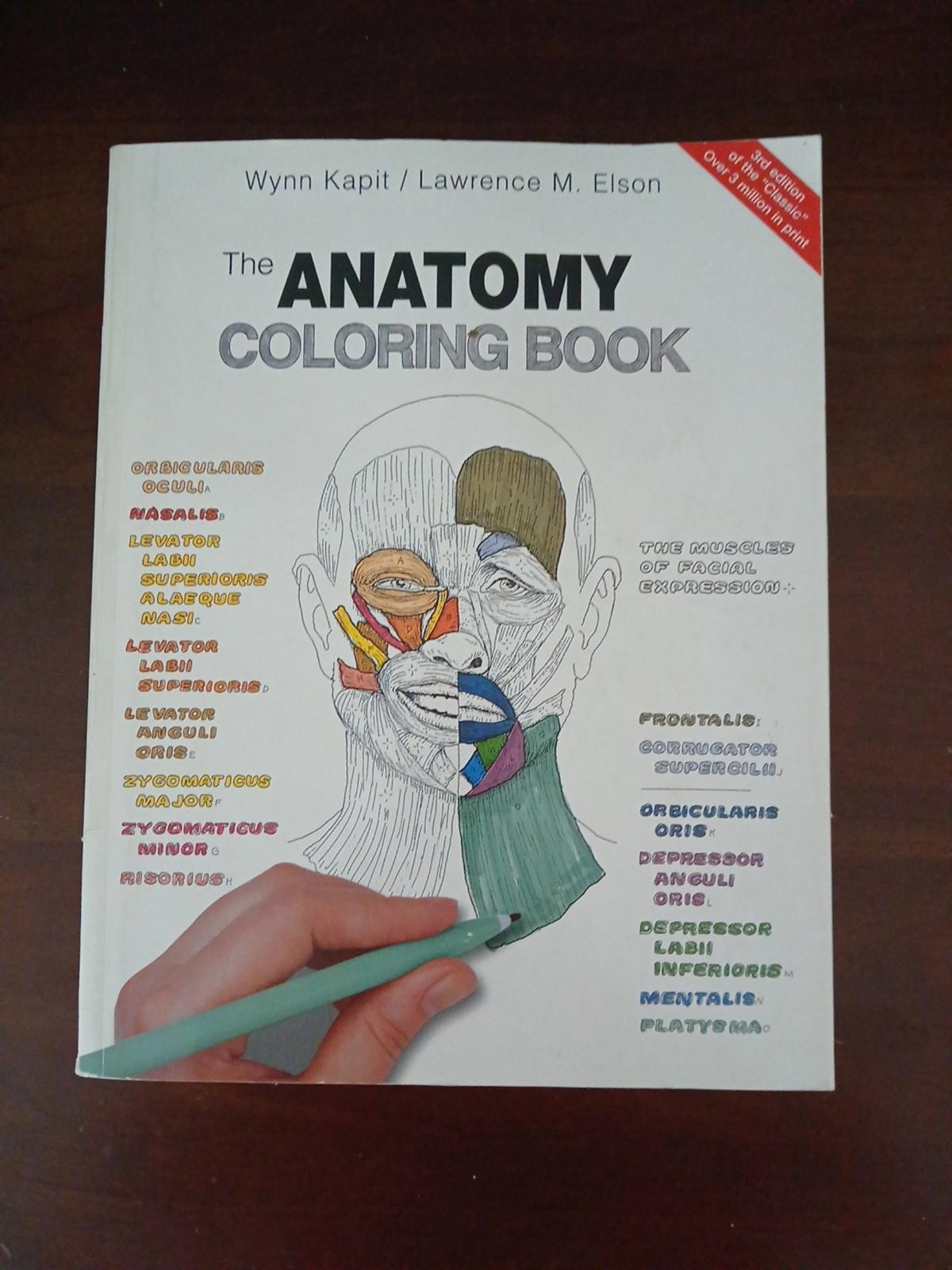 The Anatomy Coloring Book. 3rd edition by Kapit/Elson.