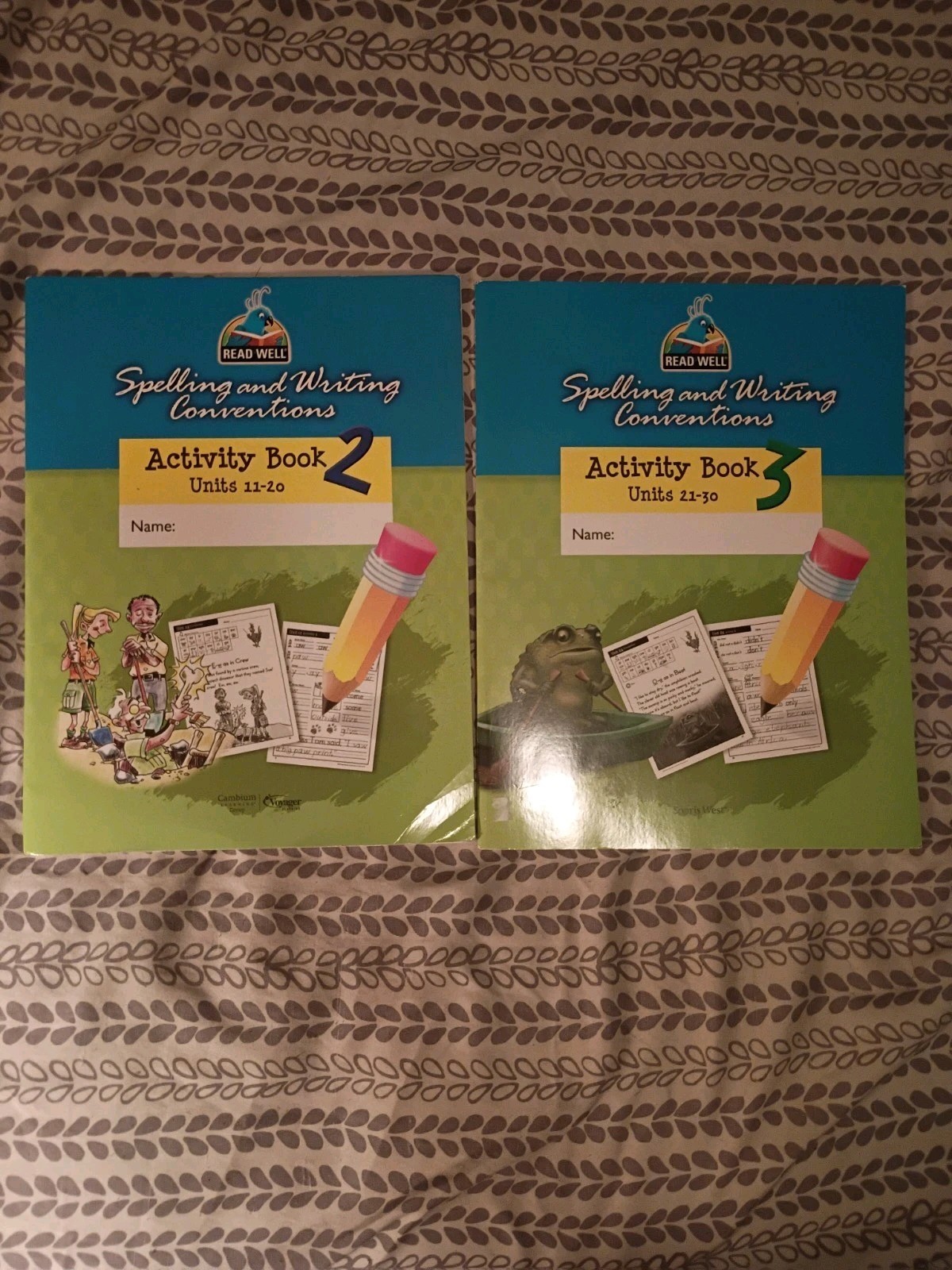 Read Well Spelling And Writing Connections Book 2 & 3 Level 2