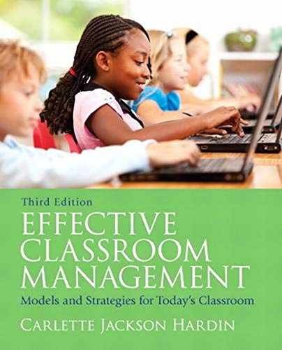 Effective Classroom Management: – Paperback, by Hardin Carlette – Very Good