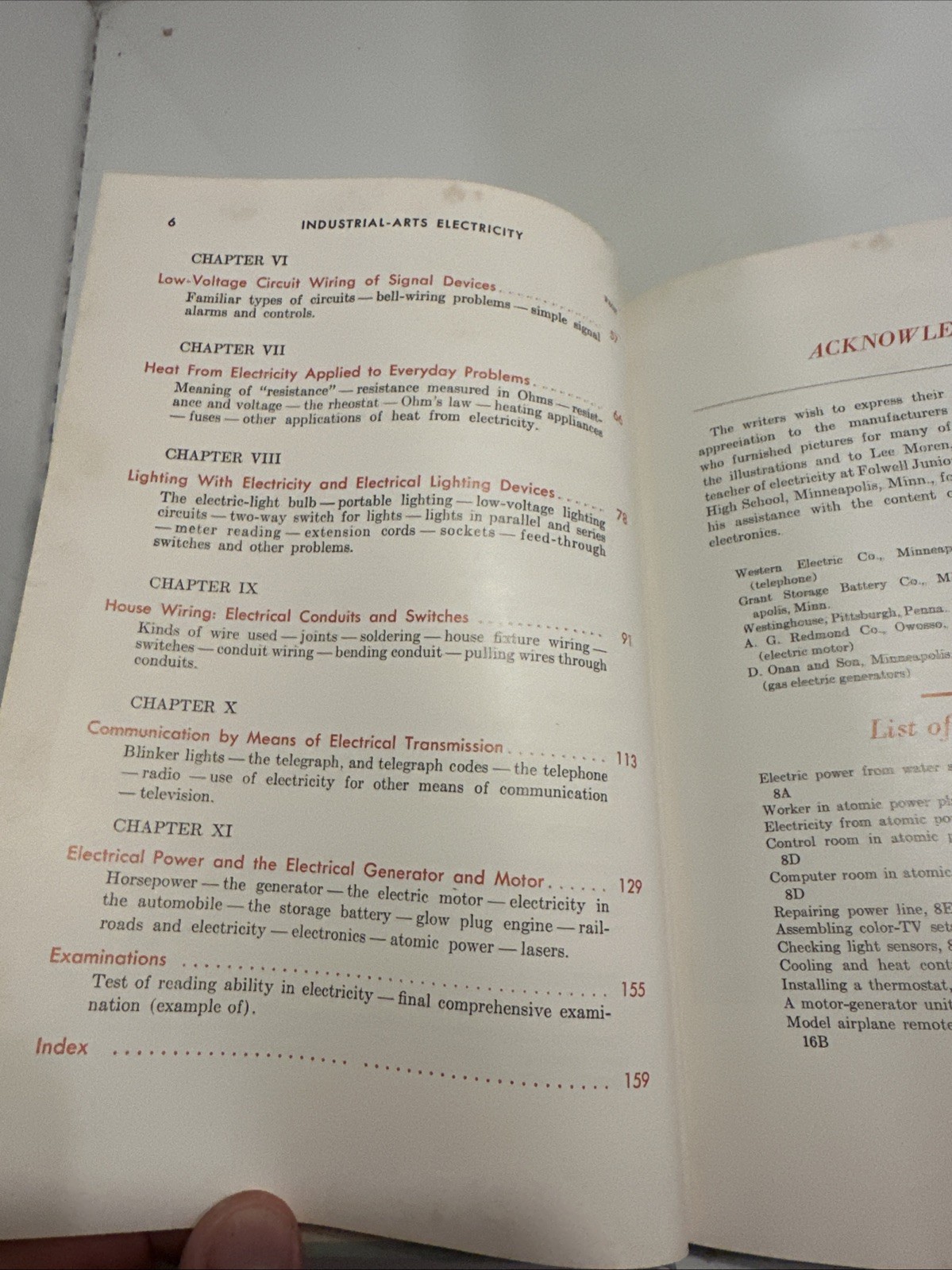 Industrial Arts Electricity Revised by Lush and Engle Illustrated HC 1971
