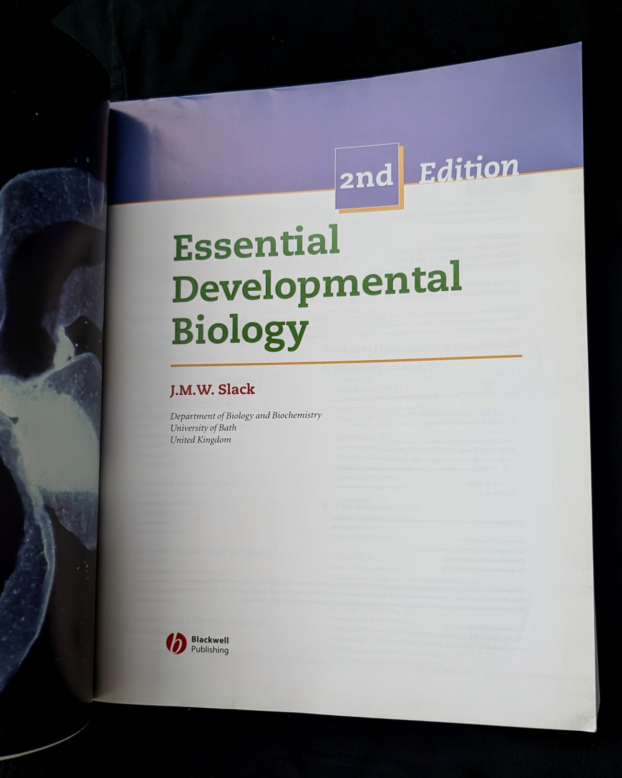 Essential Developmental Biology 2nd Ed Paperback J. M. W. Slack 2006 Blackwell
