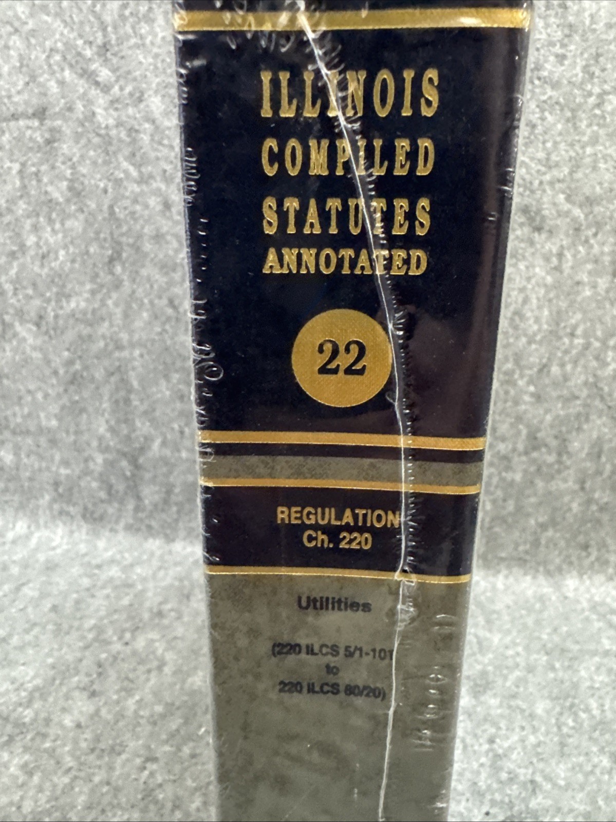 Illinois Compiled Statutes Annotated Vol 22 Regulation Ch 220 LexisNexis 2019