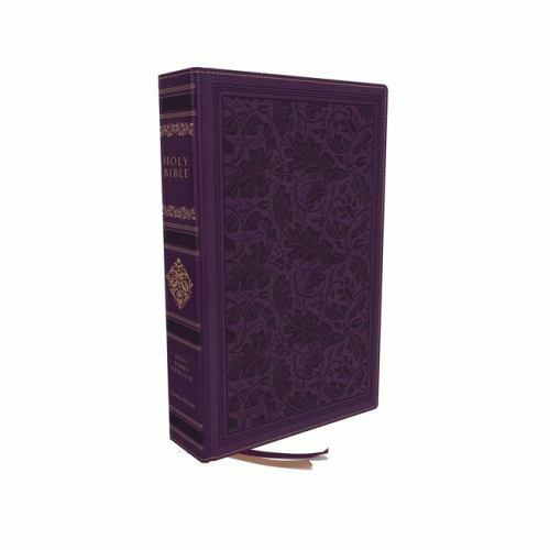 KJV, Personal Size Reference Bible, Sovereign Collection, Leathersoft, Purple, R