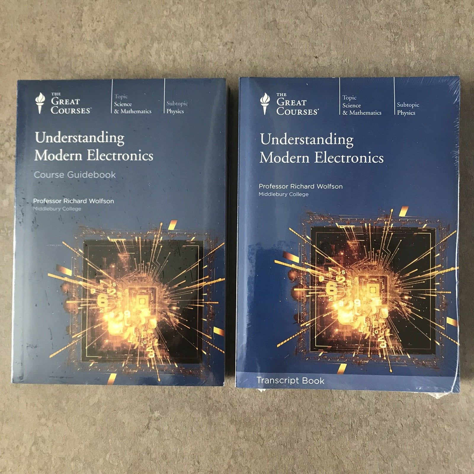 The Great Courses Understanding Modern Electronics DVD’s + Guidebook + Tr – NEW