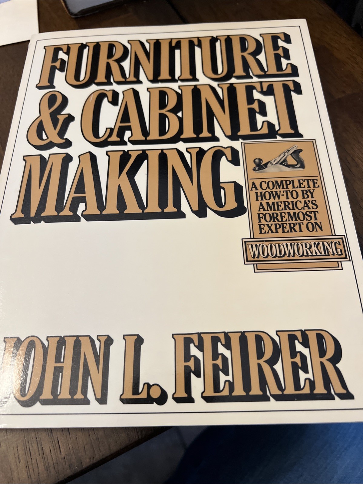 Furniture and Cabinet Making-John L Feirer-Essential for Woodworker-Like New