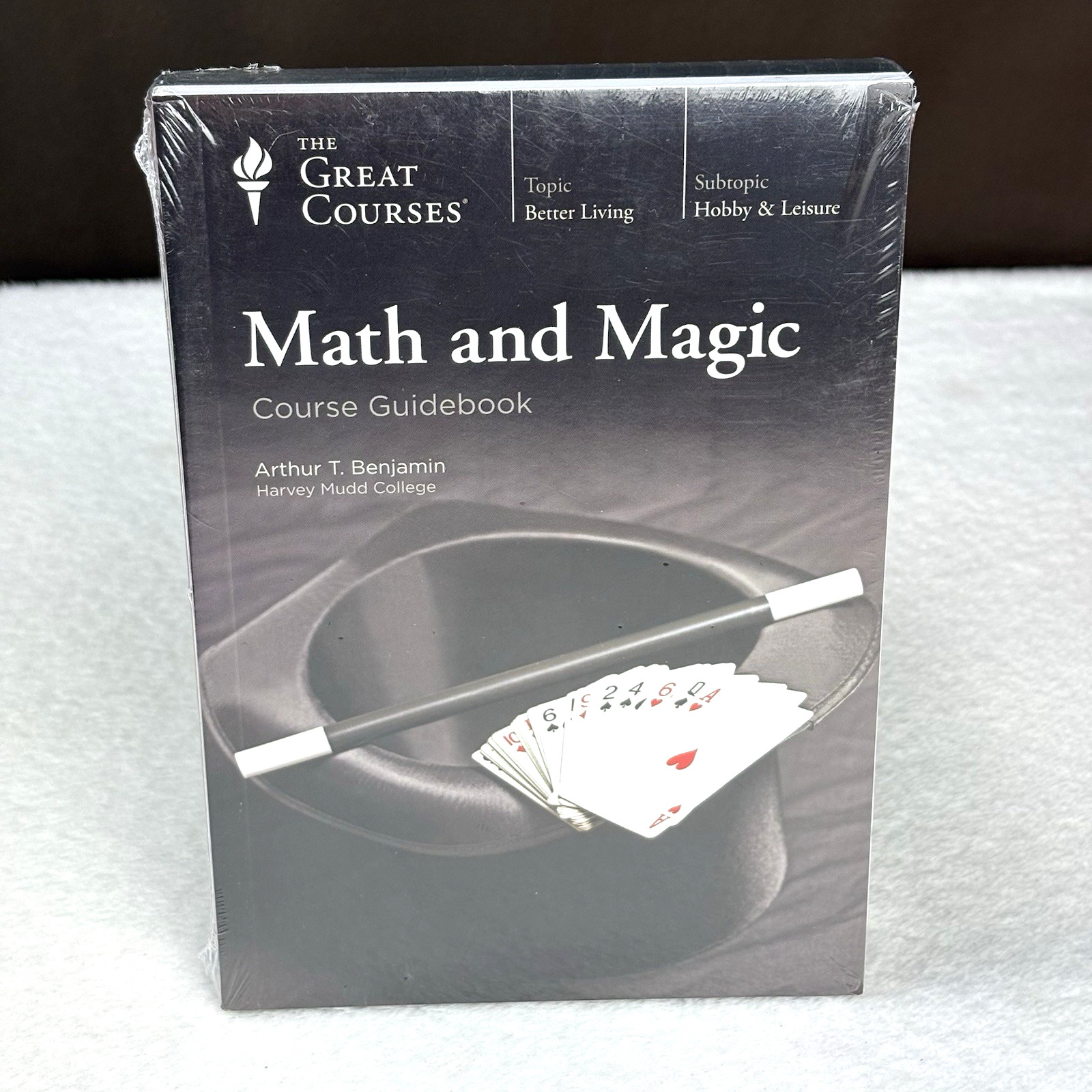 NEW & SEALED! The Great Courses Math and Magic Arthur Benjamin Guidebook DVD Set