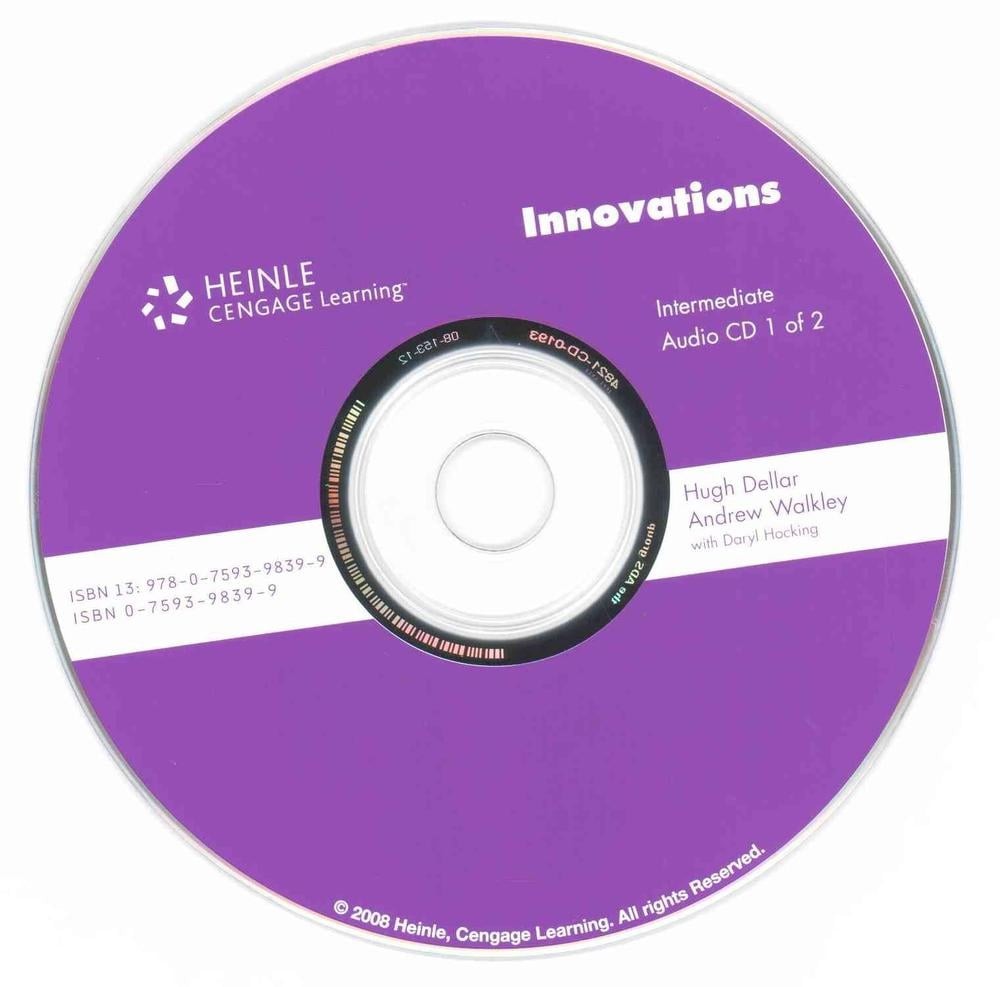 Innovations – Intermediate – Audio CDS by Hugh Dellar (English) Board Book Book