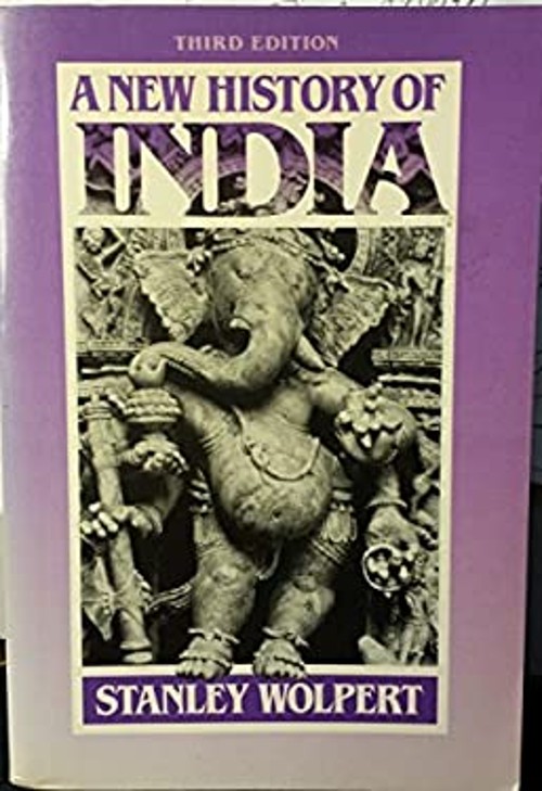 A New History of India Paperback Stanley A. Wolpert