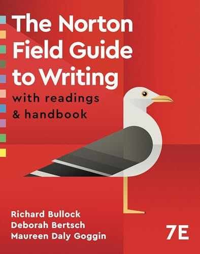The Norton Field Guide to – Paperback, by Bullock Richard; Bertsch – Very Good u