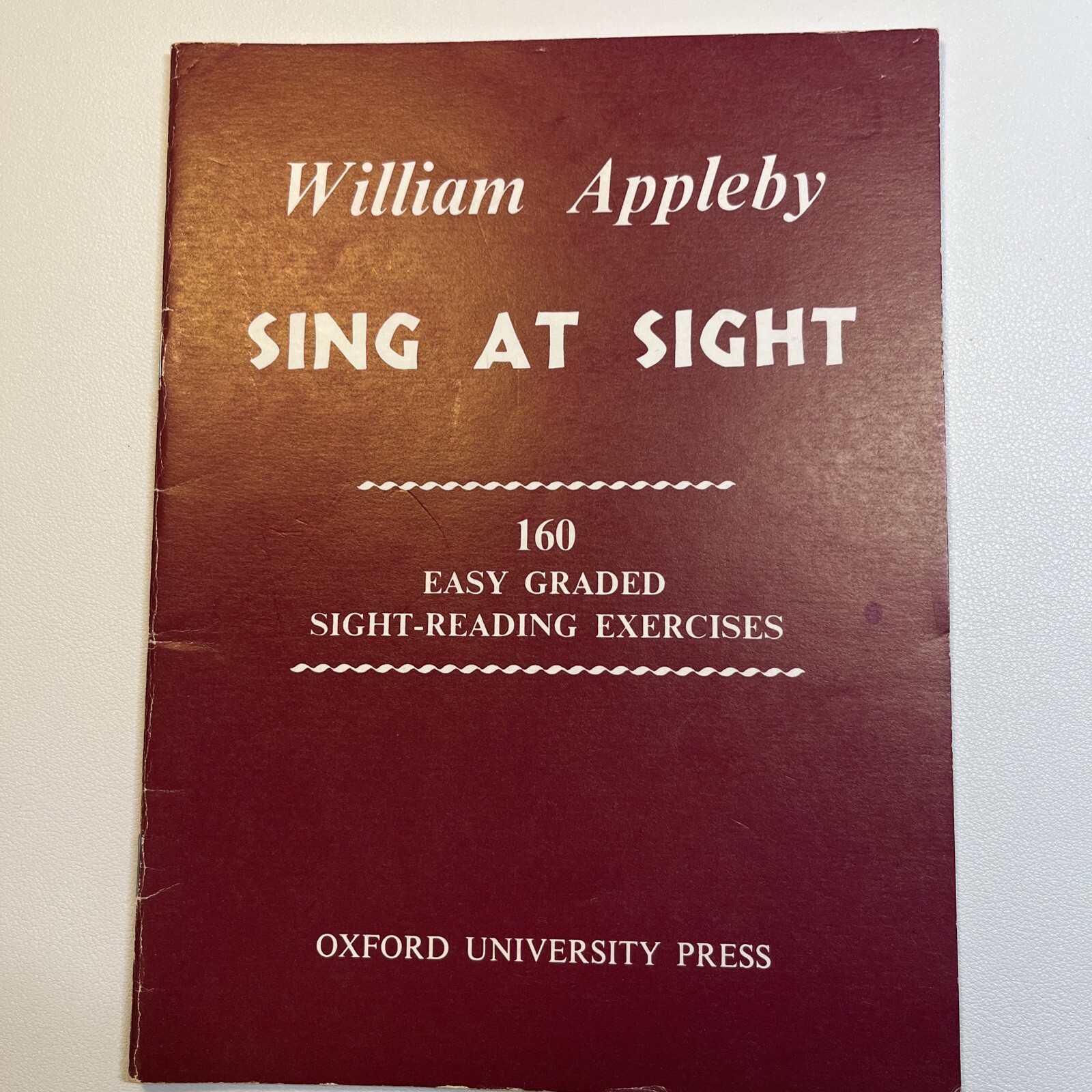 Sing at Sight Sight-Reading Exercises William Appleby Vintage 1960 Music Book