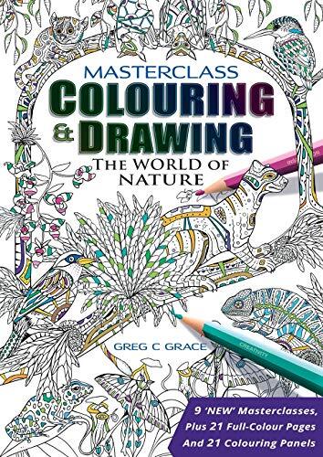 Grace – Masterclass Colouring Drawing The World of Nature – New pap – X555z